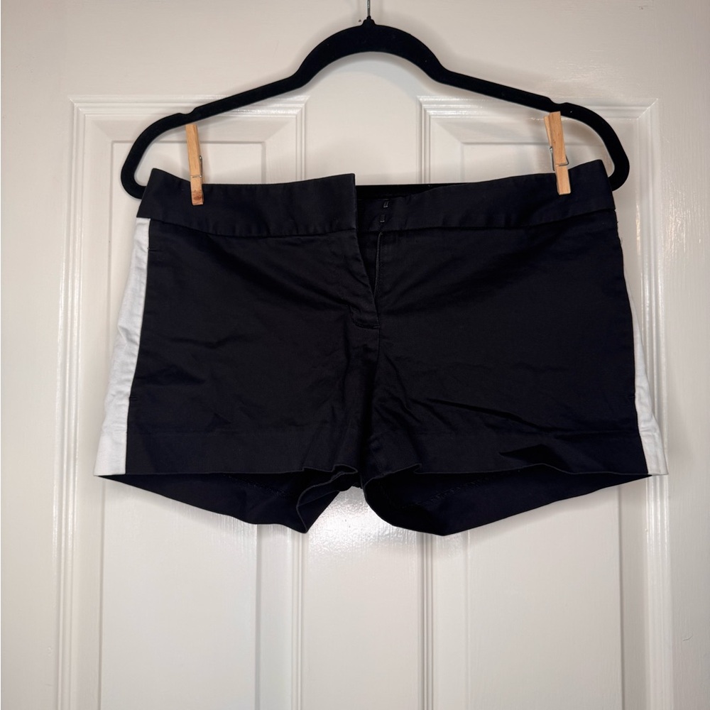Express Black and White Athletic Shorts